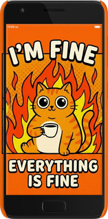 3D пластиковый матовый чехол Funny Cat для Lenovo ZUK Z2 - 6786m-827 изображение 