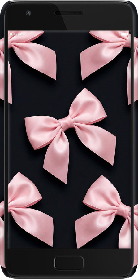 3D пластиковый матовый чехол Coquette Ribbons Dark Coquette для Lenovo ZUK Z2 - 6767m-827 изображение 