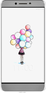 3D пластиковий глянцевий чехол Кульки для LeTV LeEco Le 2 X620 - 4387c-463 изображение 