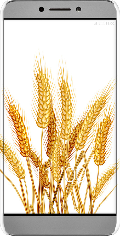 3D пластиковый глянцевый чехол Колоски пшеници для LeTV LeEco Le 2 X620 - 5866c-463 изображение 