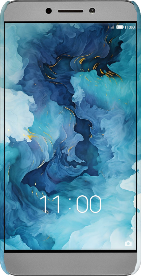 3D пластиковий глянцевий чехол Акварель для LeTV LeEco Le 2 X620 - 6320c-463 изображение 