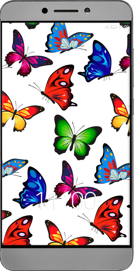 Силиконовый чехол Красочные мотыльки для LeTV LeEco Le 2 X620 - 4761u-463 изображение 