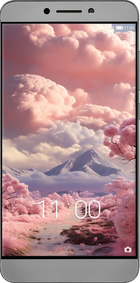 Силиконовый чехол Розовые облака для LeTV LeEco Le 2 X620 - 5660u-463 изображение 