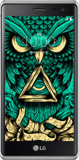 Силиконовый чехол Сова Арт-тату для LG Zero - 3971u-476 изображение 