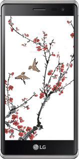 Силиконовый чехол Сакура v2 для LG Zero - 5538u-476 изображение 