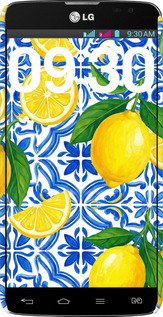 3D пластиковий глянцевий чехол Grocery Girl Italian Summer для LG G Pro Lite Dual D686 - 6766c-440 изображение 