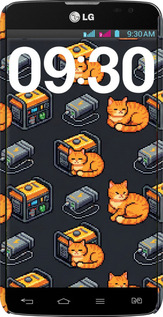 3D пластиковый глянцевый чехол Autonomous Zone для LG G Pro Lite Dual D686 - 6771c-440 изображение 