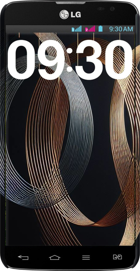 3D пластиковый матовый чехол Симфония для LG G Pro Lite Dual D686 - 5835m-440 изображение 