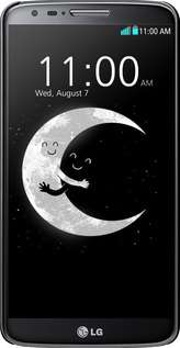3D пластиковый матовый чехол Лунные объятия для LG G2 - 6508m-37 изображение 