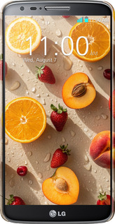 3D пластиковий глянцевий чехол Фрукти 3 для LG G2 - 6703c-37 изображение 