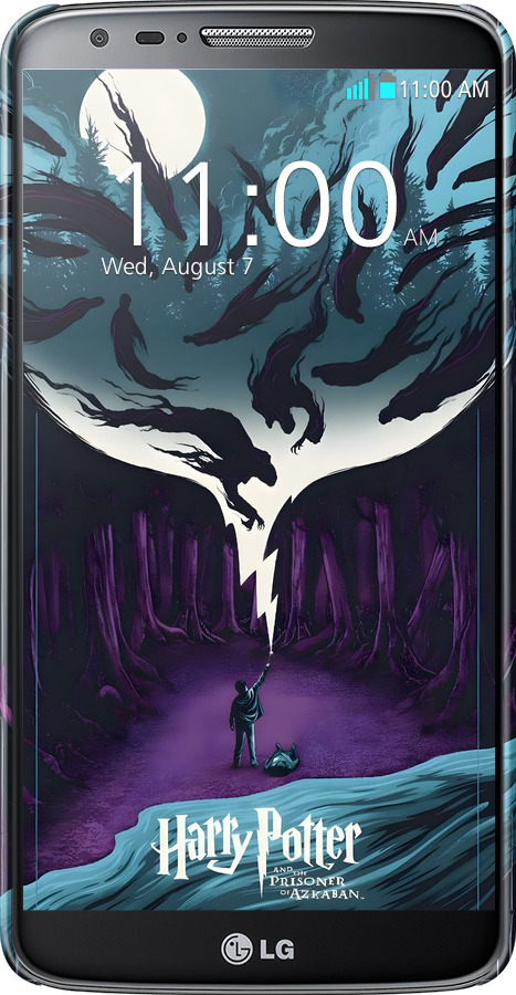 3D пластиковый глянцевый чехол Гарри Поттер 2 для LG G2 - 6337c-37 изображение 