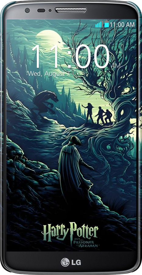 3D пластиковый глянцевый чехол Гарри Поттер 3 для LG G2 - 6338c-37 изображение 