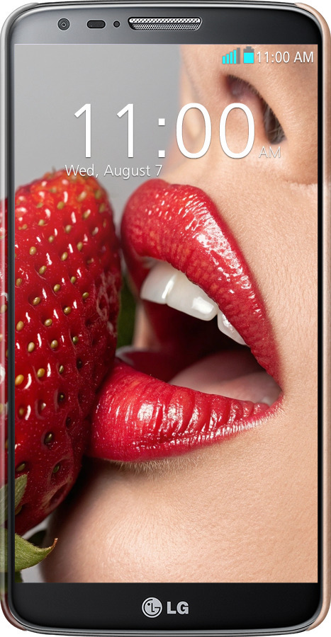 3D пластиковий глянцевий чехол Насолода для LG G2 - 6701c-37 изображение 
