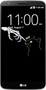 Силіконовий чехол Кішка для LG G2 - 6505u-37 изображение 