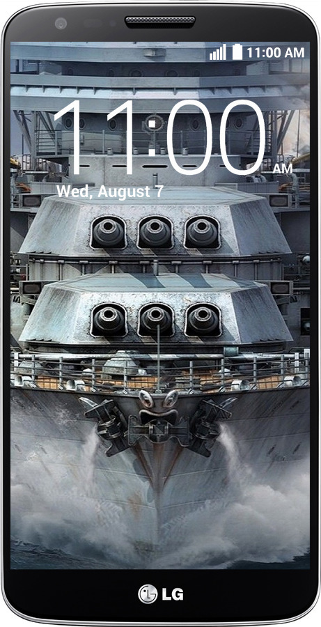 Силиконовый чехол Линкор, world of tanks, wargaming, военный корабль для LG G2 - 6453u-37 изображение 