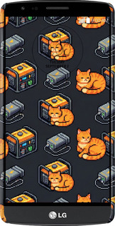 3D пластиковый матовый чехол Autonomous Zone для LG G3 Stylus D690 - 6771m-89 изображение 