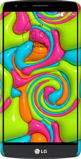 3D пластиковий матовий чехол Y2K Jelly Dream для LG G3 Stylus D690 - 6780m-89 изображение 