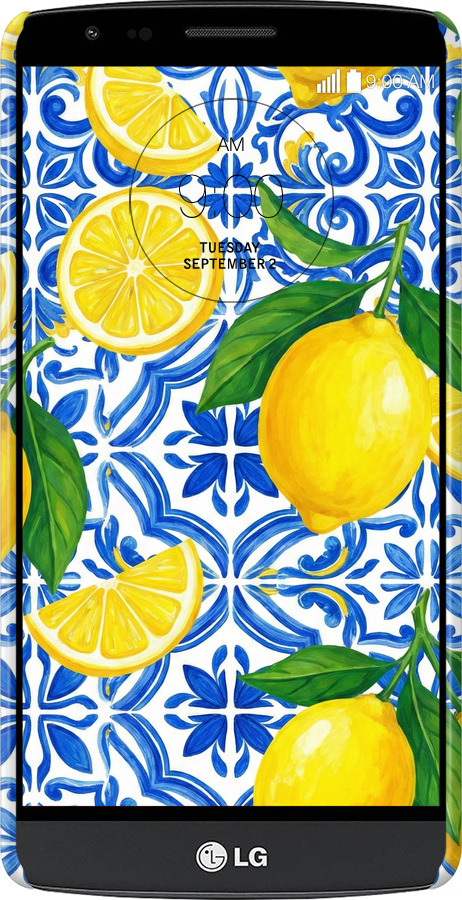 3D пластиковый матовый чехол Grocery Girl Italian Summer для LG G3 Stylus D690 - 6766m-89 изображение 