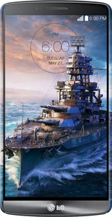 3D пластиковый глянцевый чехол Военный корабль, world of tanks, wargaming для LG G3 dual D856 - 6461c-56 изображение 