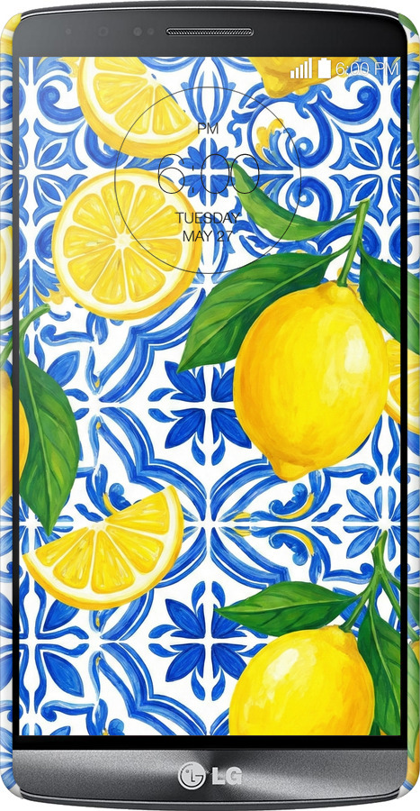 3D пластиковий матовий чехол Grocery Girl Italian Summer для LG G3 dual D856 - 6766m-56 изображение 