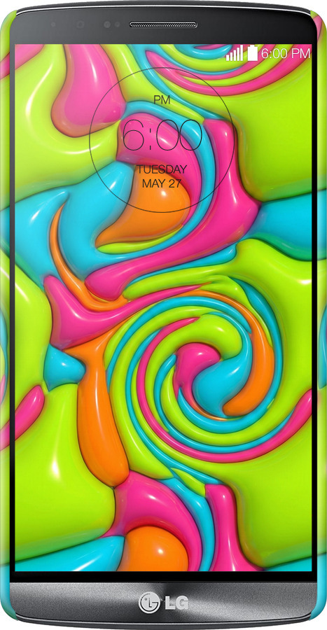 3D пластиковый глянцевый чехол Y2K Jelly Dream для LG G3 dual D856 - 6780c-56 изображение 