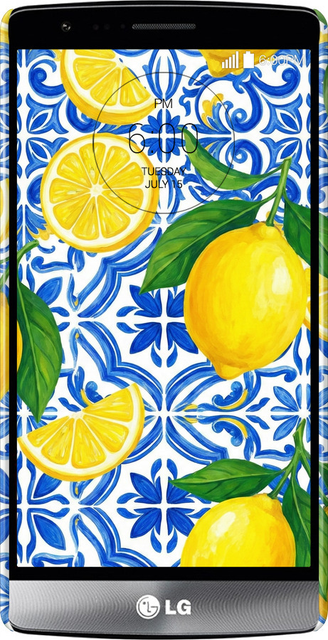 3D пластиковий матовий чехол Grocery Girl Italian Summer для LG G3s D724 - 6766m-93 изображение 