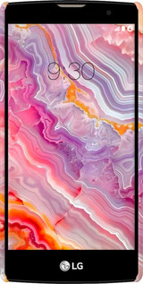3D пластиковый глянцевый чехол Мрамор 2 для LG G4c H522y - 6307c-389 изображение 