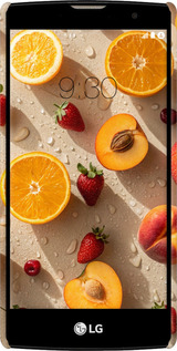 3D пластиковый глянцевый чехол Фрукты 3 для LG G4c H522y - 6703c-389 изображение 