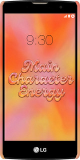 3D пластиковый глянцевый чехол Aura Gradient Main Character Energy Aesthetic Y2K для LG G4c H522y - 6783c-389 изображение 