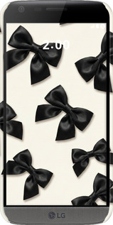 3D пластиковый матовый чехол Dark Coquette для LG G5 H860 - 6765m-348 изображение 