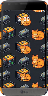 3D пластиковий матовий чехол Autonomous Zone для LG G5 H860 - 6771m-348 изображение 