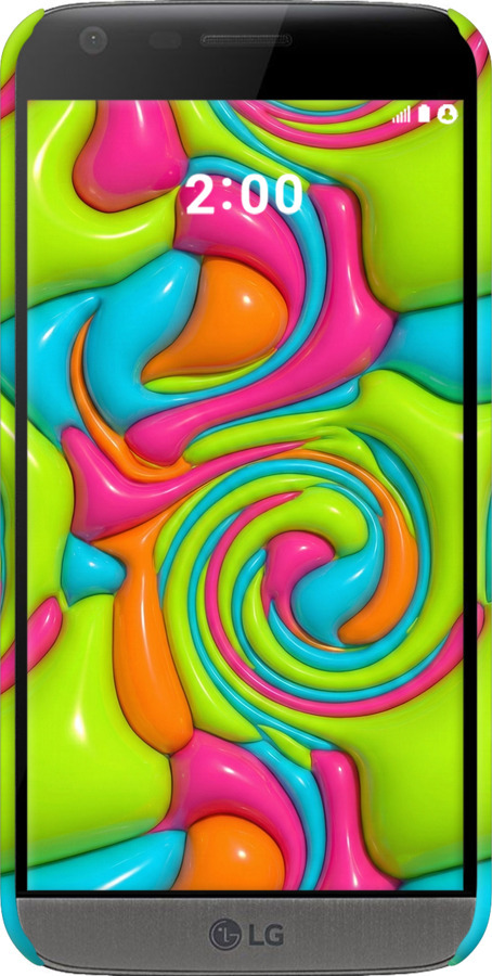 3D пластиковый матовый чехол Y2K Jelly Dream для LG G5 H860 - 6780m-348 изображение 