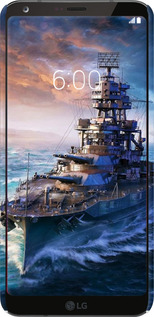 3D пластиковый матовый чехол Военный корабль, world of tanks, wargaming для LG G6 - 6461m-836 изображение 