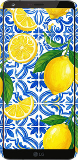 3D пластиковый матовый чехол Grocery Girl Italian Summer для LG G6 - 6766m-836 изображение 