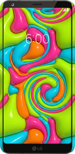 3D пластиковий матовий чехол Y2K Jelly Dream для LG G6 - 6780m-836 изображение 