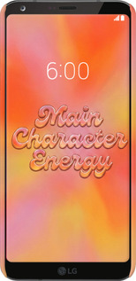 3D пластиковый матовый чехол Aura Gradient Main Character Energy Aesthetic Y2K для LG G6 - 6783m-836 изображение 