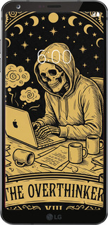 Силиконовый чехол The Overthinker для LG G6 - 6774u-836 изображение 