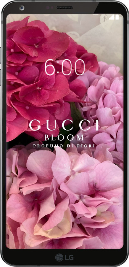 Силиконовый чехол Гучи для LG G6 - 6341u-836 изображение 