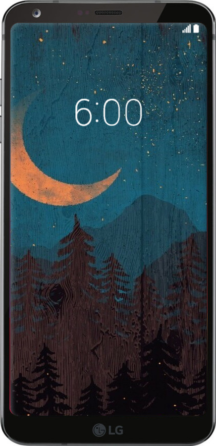 Силіконовий чехол Зоряний ліс для LG G6 - 6480u-836 изображение 