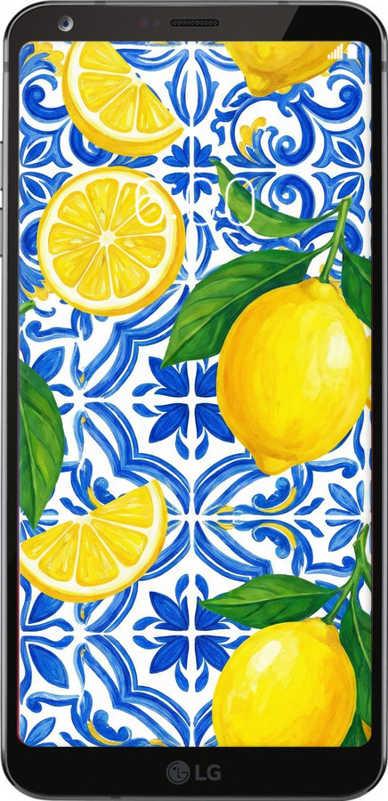 Силиконовый чехол Grocery Girl Italian Summer для LG G6 - 6766u-836 изображение 