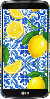 3D пластиковый матовый чехол Grocery Girl Italian Summer для LG K10 / K410 - 6766m-349 изображение 