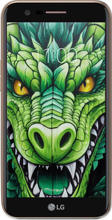 Силиконовый чехол Зелёный дракон для LG K10 2018 - 5816u-1382 изображение 