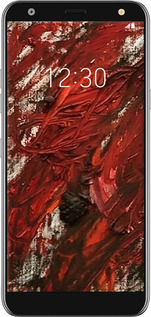 Силиконовый чехол Абстрактная композиция в красных тонах для LG K40 - 6541u-1681 изображение 