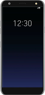 Силіконовий чехол Градієнт у темно-синьому стилі для LG K40 - 6542u-1681 изображение 