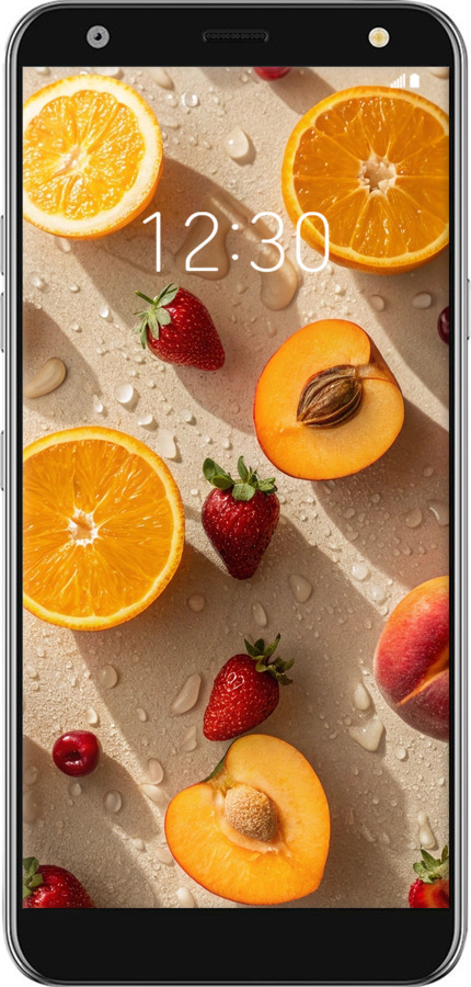 Силіконовий чехол Фрукти 3 для LG K40 - 6703u-1681 изображение 