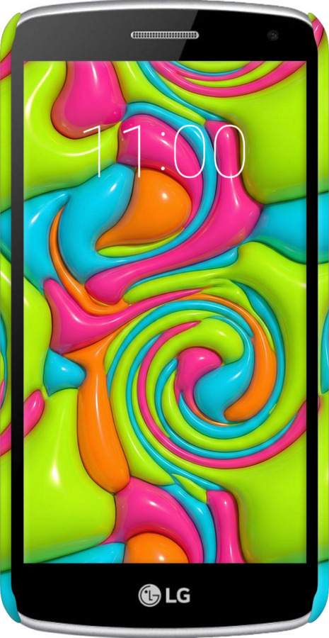 3D пластиковый глянцевый чехол Y2K Jelly Dream для LG K5 X220 - 6780c-457 изображение 