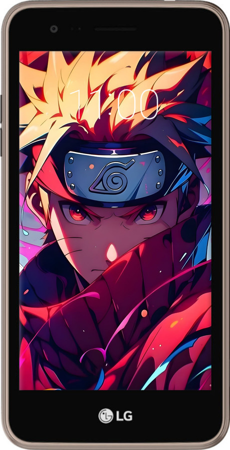 Силиконовый чехол Наруто для LG K7 2017 X230 - 6274u-1469 изображение 