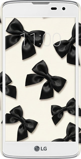 3D пластиковый матовый чехол Dark Coquette для LG K8 K350E - 6765m-297 изображение 