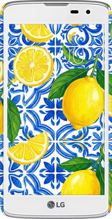 3D пластиковий глянцевий чехол Grocery Girl Italian Summer для LG K8 K350E - 6766c-297 изображение 