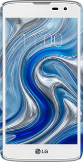 3D пластиковий матовий чехол Liquid Chrome для LG K8 K350E - 6781m-297 изображение 